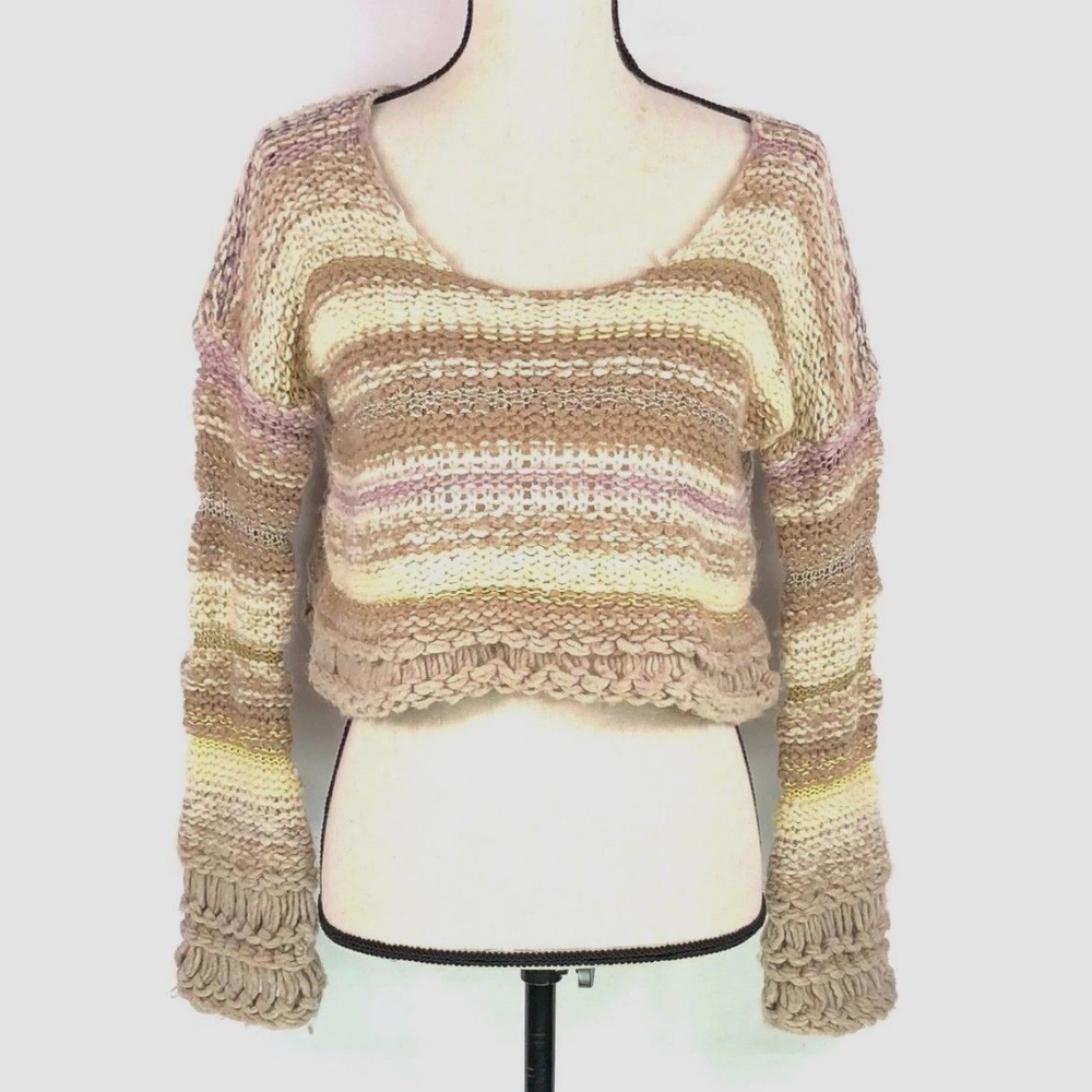 Free People LIMBO Knit Long Sleeve Sweater - Picture 2 of 7